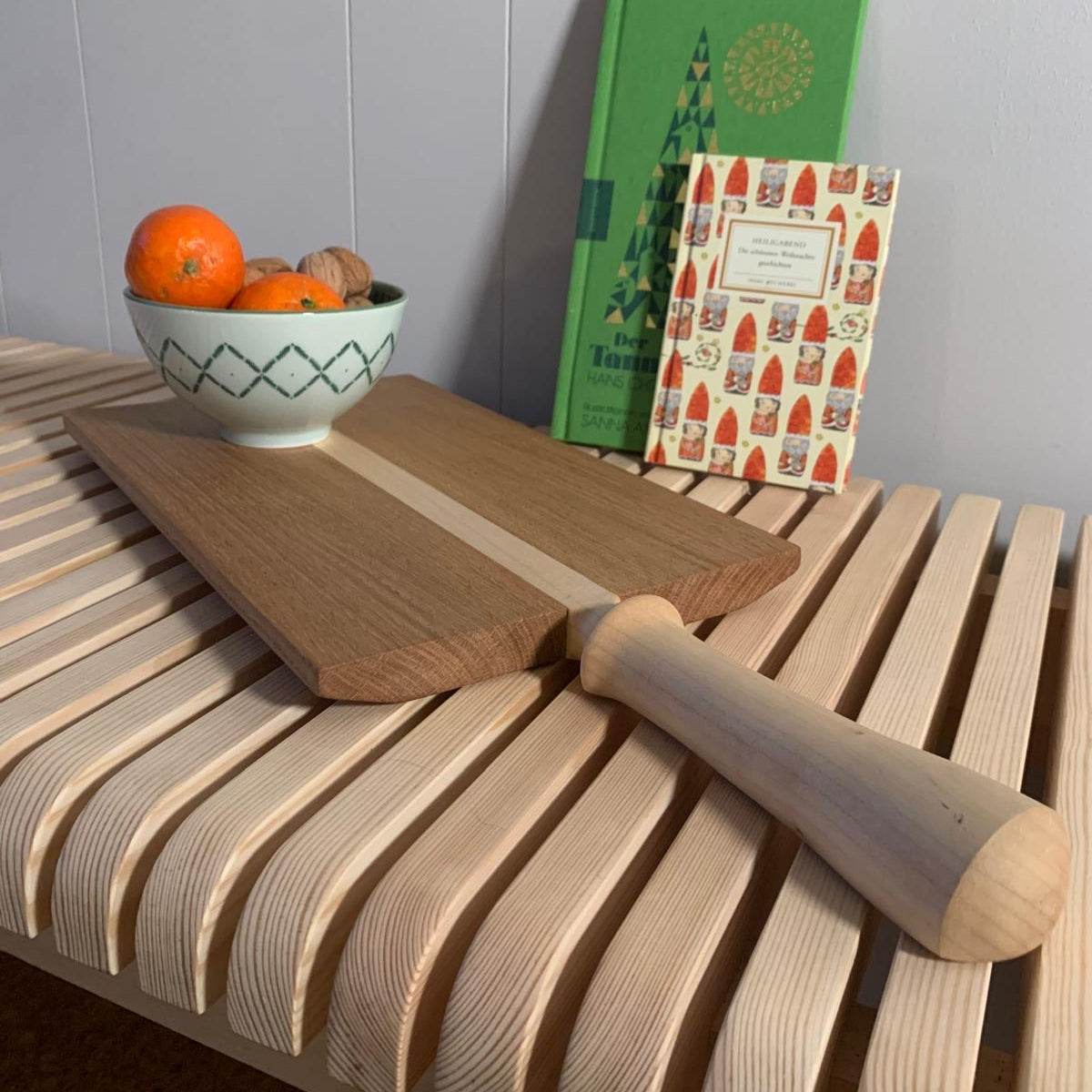 Schneidebrett - Ahorn/ Eiche