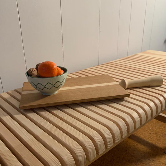 Schneidebrett - Ahorn/ Eiche