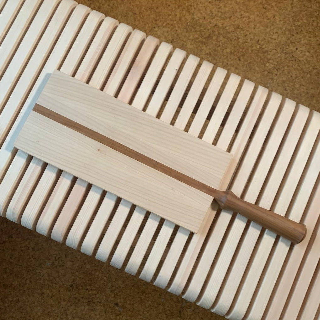 Schneidebrett - Teak/ Ahorn